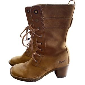 Dr. Martens Lace-Up Combat Boots - 6